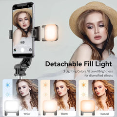 Selfie Stick Tripod with Fill Light -- 30pcs